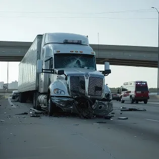 Truck Crash Image